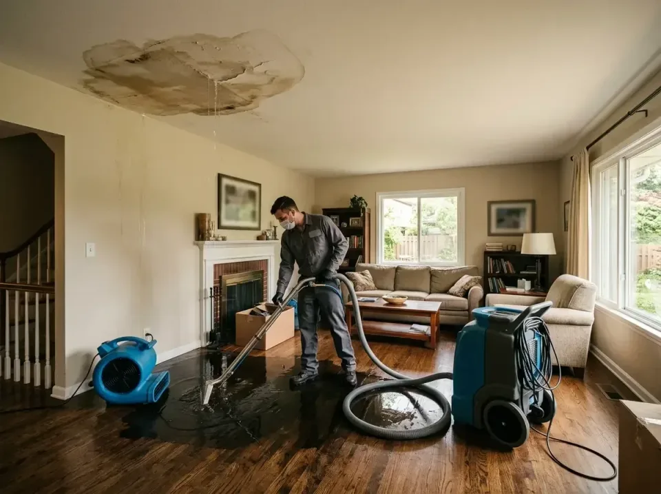 attic-pipe-burst-ceiling-drip-008 — frequently asked questions, Water Damage Restoration & Carpet Care in Winder, GA